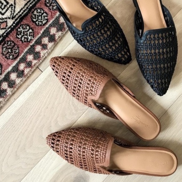 woven mules target